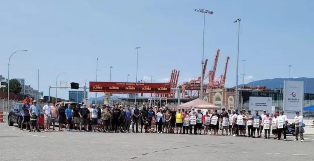 加拿大码头工人再次发出罢工威胁